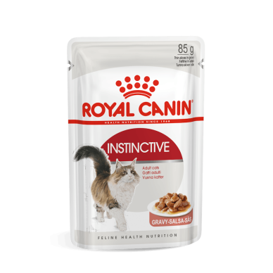 Royal Canin Instinctive – Hrană Umedă Premium pentru Pisici Adulte, în Sos, 85 g